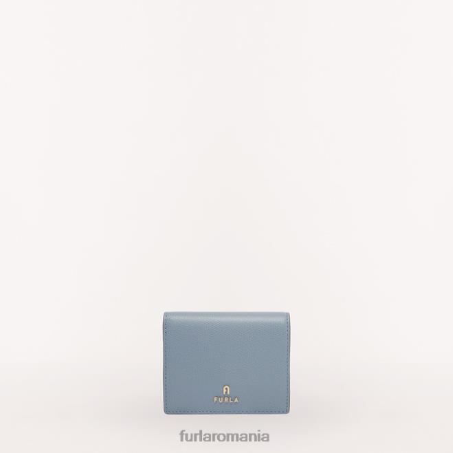 Furla femei portofel compact camelia s celeste/artemisia int. accesorii ASD45179