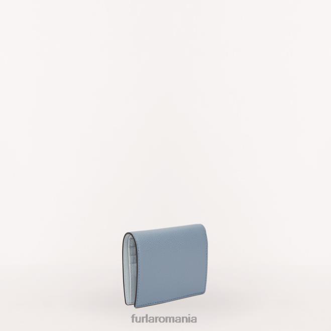 Furla femei portofel compact camelia s celeste/artemisia int. accesorii ASD45179