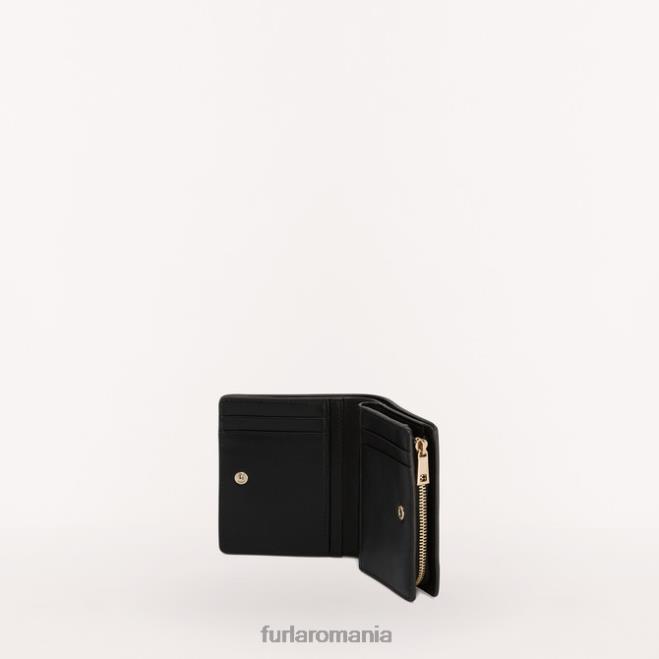 Furla femei portofel compact camelia s nero accesorii ASD45174