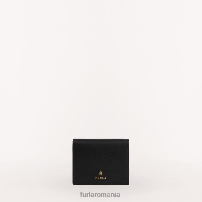 Furla femei portofel compact camelia s nero accesorii ASD45177