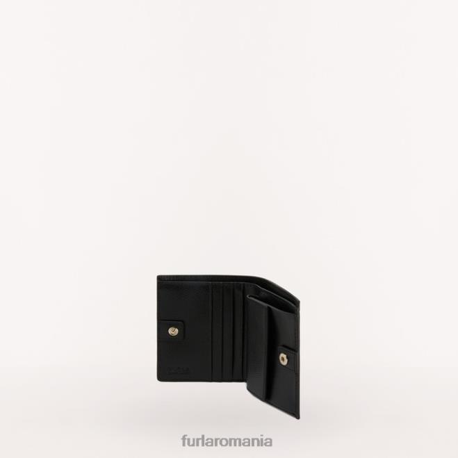 Furla femei portofel compact camelia s nero accesorii ASD45177