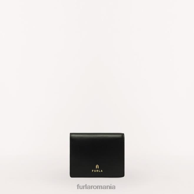 Furla femei portofel compact camelia s nero accesorii ASD45202