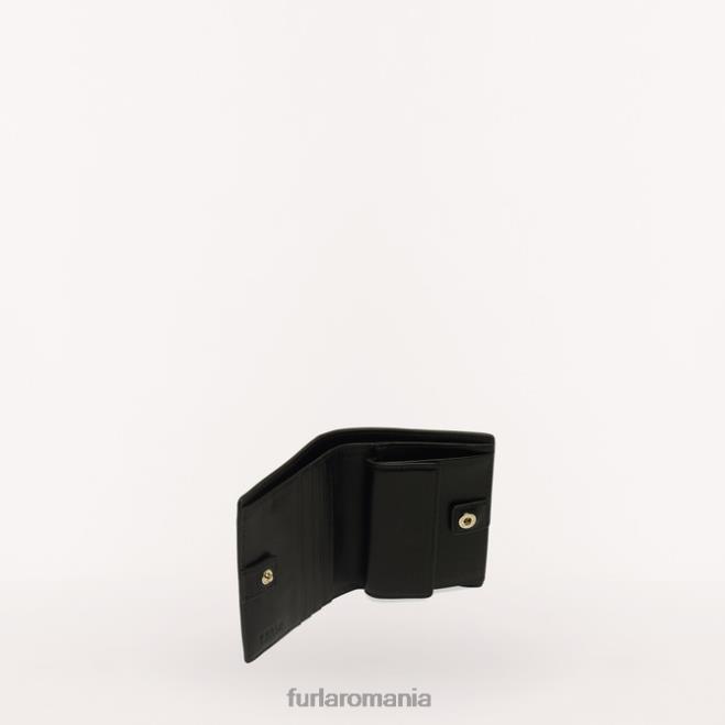 Furla femei portofel compact camelia s nero accesorii ASD45202