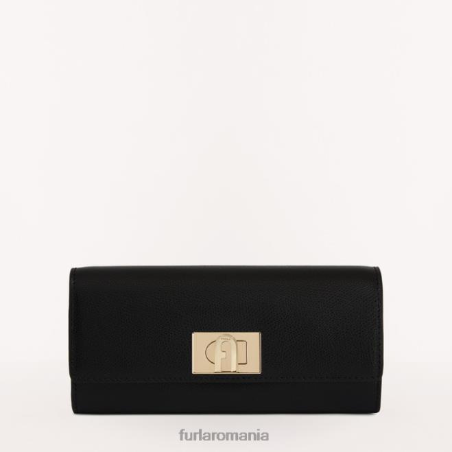 Furla femei portofel continental 1927 xl nero accesorii ASD45198