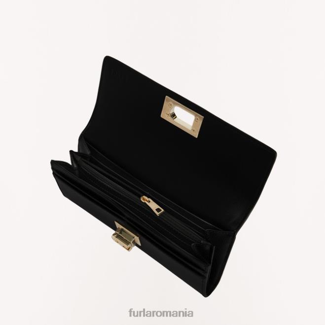 Furla femei portofel continental 1927 xl nero accesorii ASD45198