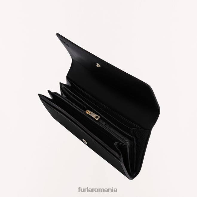 Furla femei portofel continental camelia xl nero accesorii ASD45189
