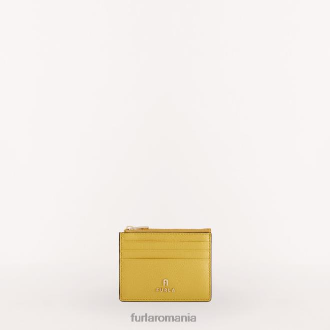 Furla femei husă pentru carduri camelia s Miere accesorii ASD45211