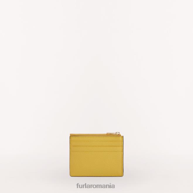 Furla femei husă pentru carduri camelia s Miere accesorii ASD45211