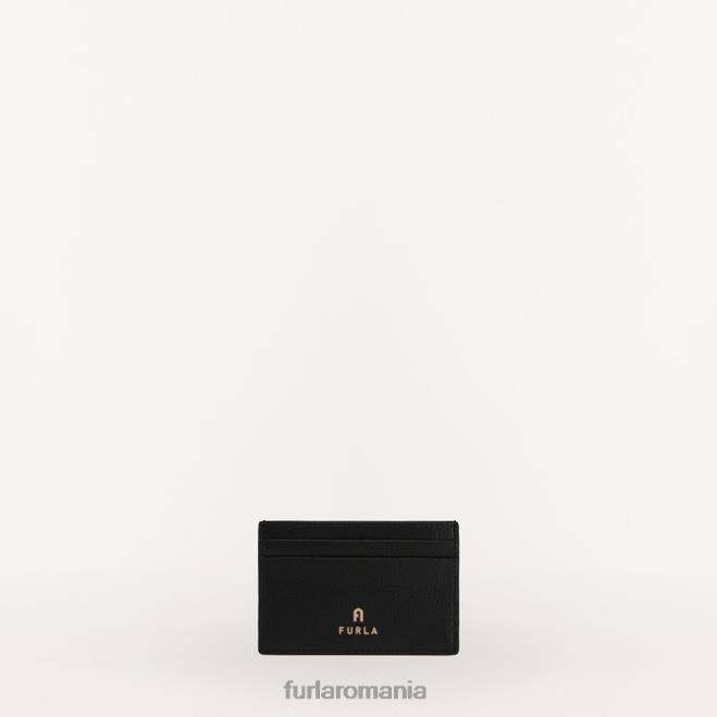 Furla femei husă pentru carduri camelia s nero accesorii ASD45212