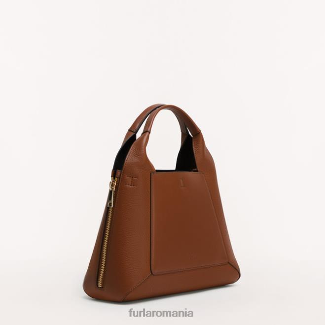 Furla femei gilda tote m coniac h/nero accesorii ASD4555