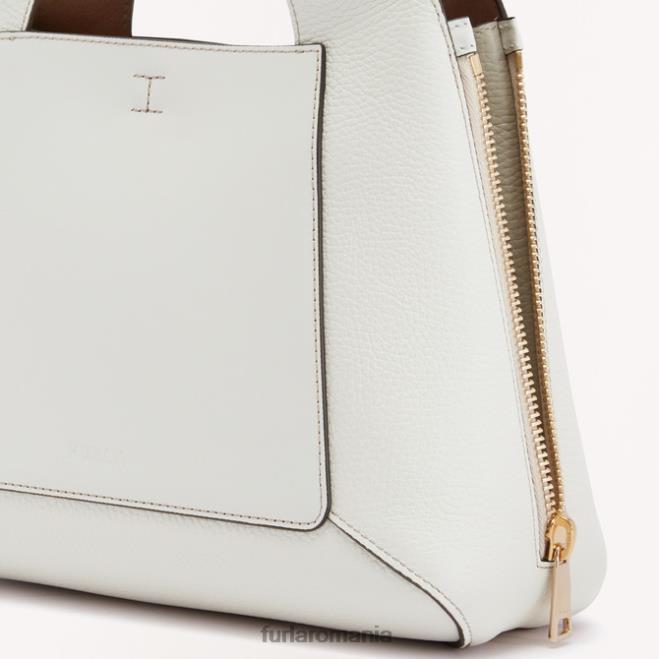 Furla femei gilda tote m marshmallow/marmo c accesorii ASD4554