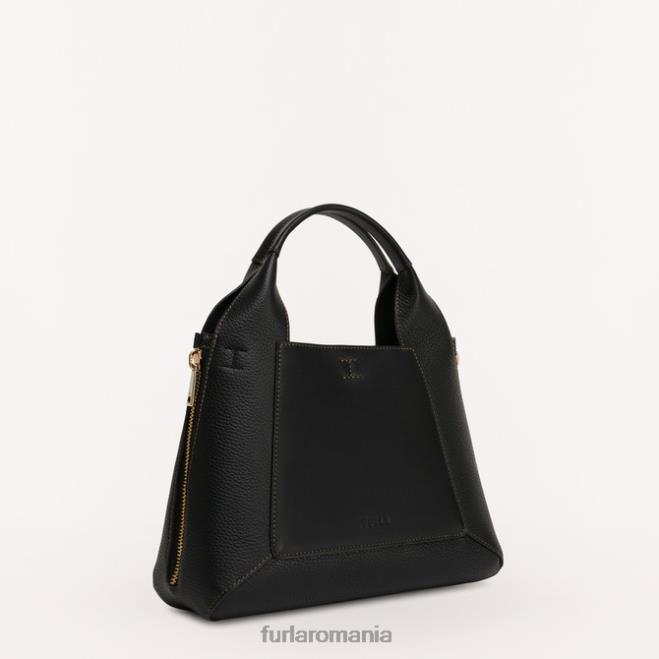 Furla femei gilda tote m nero/marmo c accesorii ASD4556