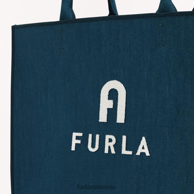 Furla femei toc de oportunitate l blue jay/marshmallow accesorii ASD4519