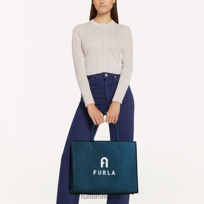 Furla femei toc de oportunitate l blue jay/marshmallow accesorii ASD4519
