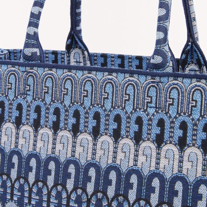 Furla femei toc de oportunitate l denim albastru toni accesorii ASD458