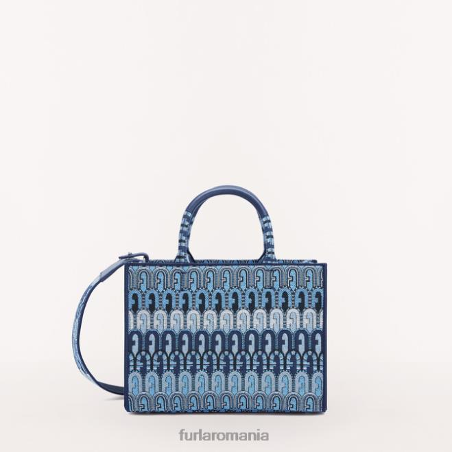 Furla femei tote de oportunitate s denim albastru toni accesorii ASD4543