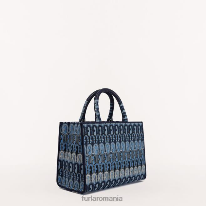 Furla femei tote de oportunitate s denim albastru toni accesorii ASD4543
