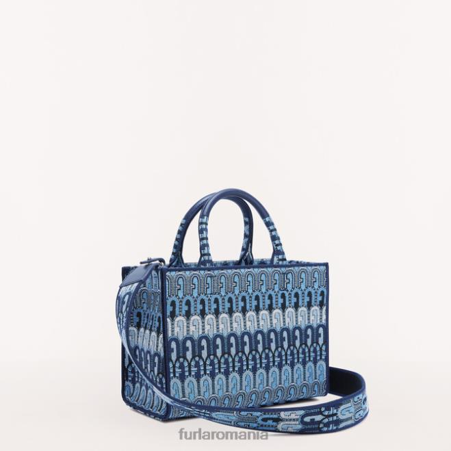 Furla femei tote de oportunitate s denim albastru toni accesorii ASD4543
