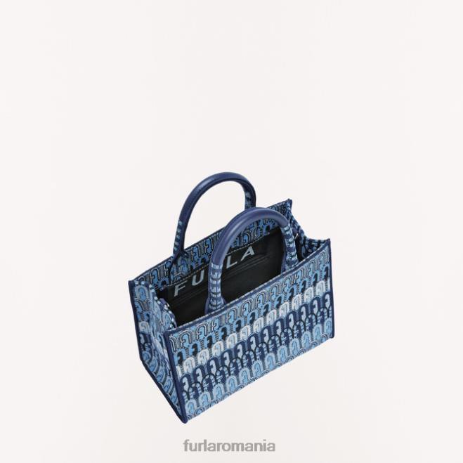 Furla femei tote de oportunitate s denim albastru toni accesorii ASD4543