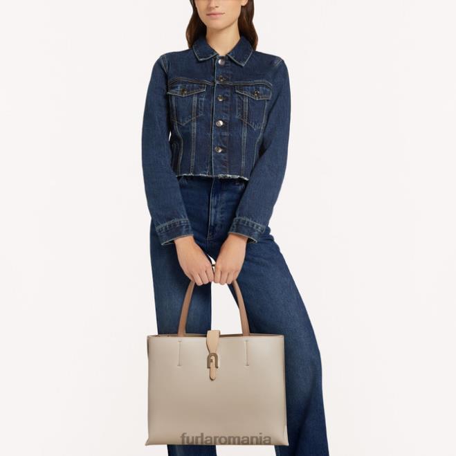 Furla femei tote sofia l lună plină/greige/balerina i accesorii ASD4512